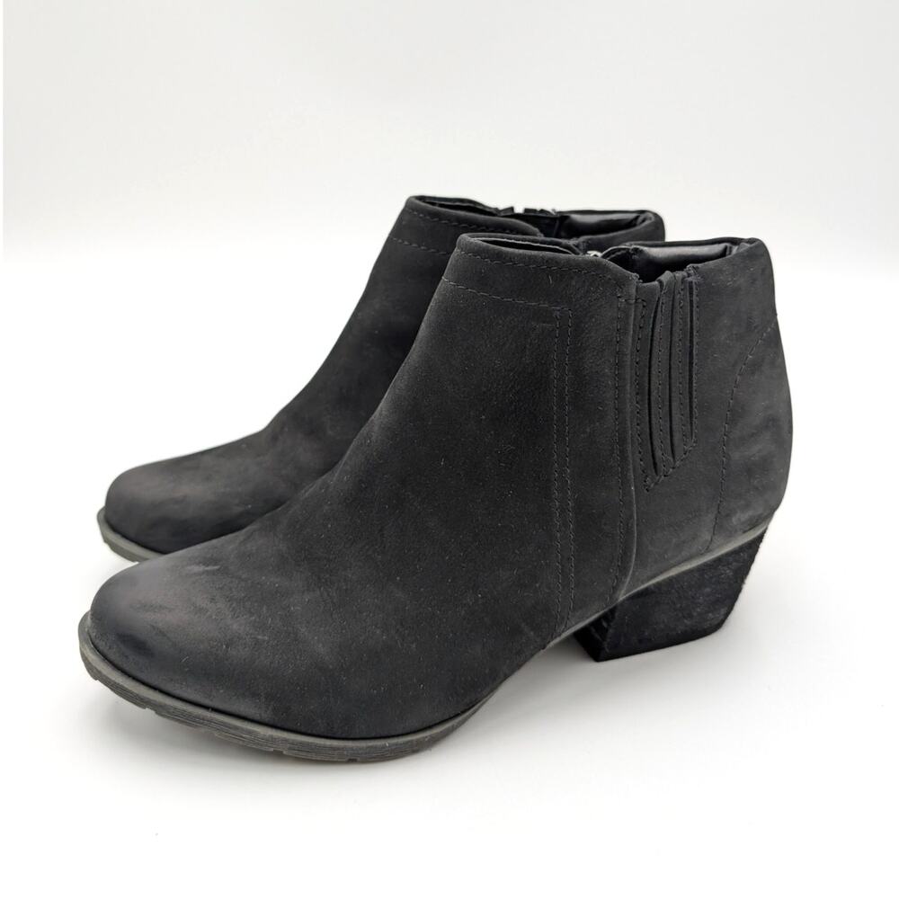 Blondo Valli Waterproof Ankle Bootie Side Zip Women's Black Size US6.5M EU37